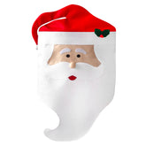 Set 4 Fundas Cubre Sillas Pascuero Navidad Decoración