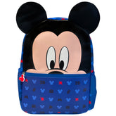 Mochila Infantil Mickey Mouse Disney 3d Con Capucha Niños