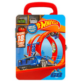 Caja Hot Wheels Guarda 18 Autos Juguete Estuche Metálico - Lhua Store