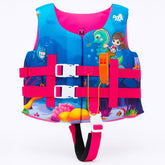 Chaleco Flotador Salvavidas Niñas Con Silbato Caballito De Mar Natación - Lhua Store