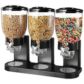 Dispensador Triple De Mesa Cereal Granos Frutos Secos Dulces - Lhua Store