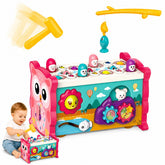 Juguete Didáctico 8 En 1 Montessori Educativo Bebe Niños Rosa - Lhua Store