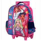 Mochila Barbie Con Ruedas Escolar Niña Original Infantil - Lhua Store