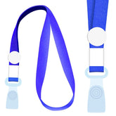 Pack 100 Cinta Lanyard Azul Eventos Publicidad - Lhua Store