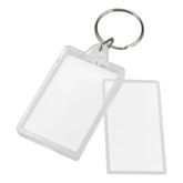 Pack 100 Llaveros Acrílico Rectangular Personalizable Promo - Lhua Store