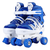Patines 4 Ruedas Ajustable Artísticos Azul Para Niños - Lhua Store