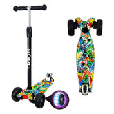 Scooter Monopatin Rupu Lucky Style Niños Regulable Rueda Led - Lhua Store