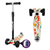 Scooter Monopatin Rupu Regulable Gatito Spring Cat Rueda Led - Lhua Store