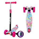 Scooter Monopatin Rupu Unicornio Kawaii Regulable Rueda Led - Lhua Store