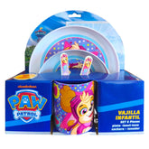 Set 5 Vajilla Infantil Paw patrol Skye Plato Bowl Taza Cubiertos - Lhua Store