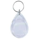 100 Llaveros Acrílico Gota Portafoto Publicitario - LhuaStore