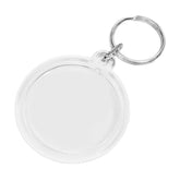 100 Llaveros Acrílicos Redondo Portafoto - LhuaStore