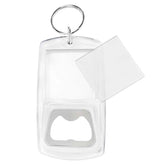50 Llaveros Acrílico Con Destapador Porta Foto - LhuaStore