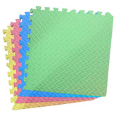 Alfombra Piso Goma Eva Liso Set 4 Cuadros 60x60cm Niño - LhuaStore