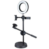 Aro De Luz 16cm + 3 Soporta Telefono Y Microfono Tiktok - LhuaStore