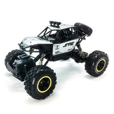 Auto Rally 4x4 Off Road A Control Remoto Gris Recargable Niños - LhuaStore