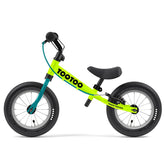 Bicicleta Aprendizaje Sin Pedales Yedoo Tootoo 13109 Lime Aro 12 Niños - LhuaStore