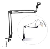 Brazo Soporte De Micrófono Ajustable Atril Metalico - LhuaStore