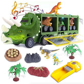 Camion Truck De Dinosaurios Luces Led Y Sonido Juguete Niños - Lhua Store
