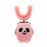 Cepillo De Dientes Eléctrico Niños 2 en 1 Ultrasónico Forma de U - LhuaStore