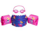 Chaleco Flotador Con Alitas 3-6 Años con Lentes de Natacion Niña Bestway 32222 - LhuaStore