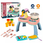 Cocina de Juguete Niña Plastilina Moldeable Masa Magica - LhuaStore