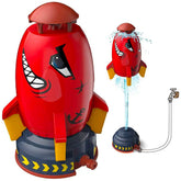 Cohete Rociador Rojo Lanza Agua Chorro Juguete Niños Verano - LhuaStore