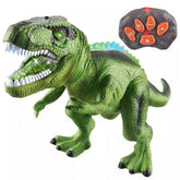 Dinosaurio T-rex Verde Control Remoto Luces Led Y Sonidos Niños - Lhua Store