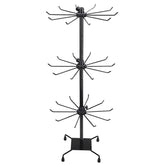 Exhibidor Araña Atril Metalico De 3 Niveles Para Llaveros Y Bolsas - LhuaStore