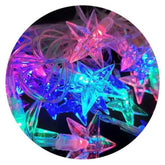 Guirnalda Estrella Multicolor 220v 3 Met. 28 Led Adorno - LhuaStore