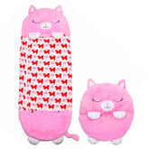 Happy Napper Bolso de Dormir 120cm Gatito Rosado - LhuaStore