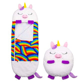 Happy Napper Bolso de Dormir 120cm Unicornio Blanco - LhuaStore