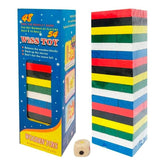 Jenga Colores 54 Piezas Juego Educativo Yenga - LhuaStore