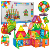 Juguete Magnético 106 Piezas Bloques Destreza Habilidad Niños - LhuaStore