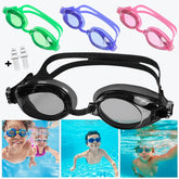 Lentes De Natacion + Tapon Oido Nariz Niños Colores - LhuaStore