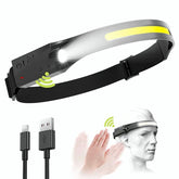 Linterna Led Frontal De Cintillo Cabeza Bicicleta Recargable - LhuaStore