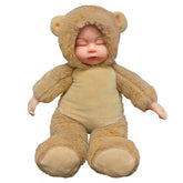 Muñeco De Peluche Dormilón Ted Reborn Lovey Baby 35cm Niñas - LhuaStore