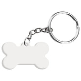 Pack 50 Llaveros Acrilicos Hueso Sublimación Con Argolla - LhuaStore