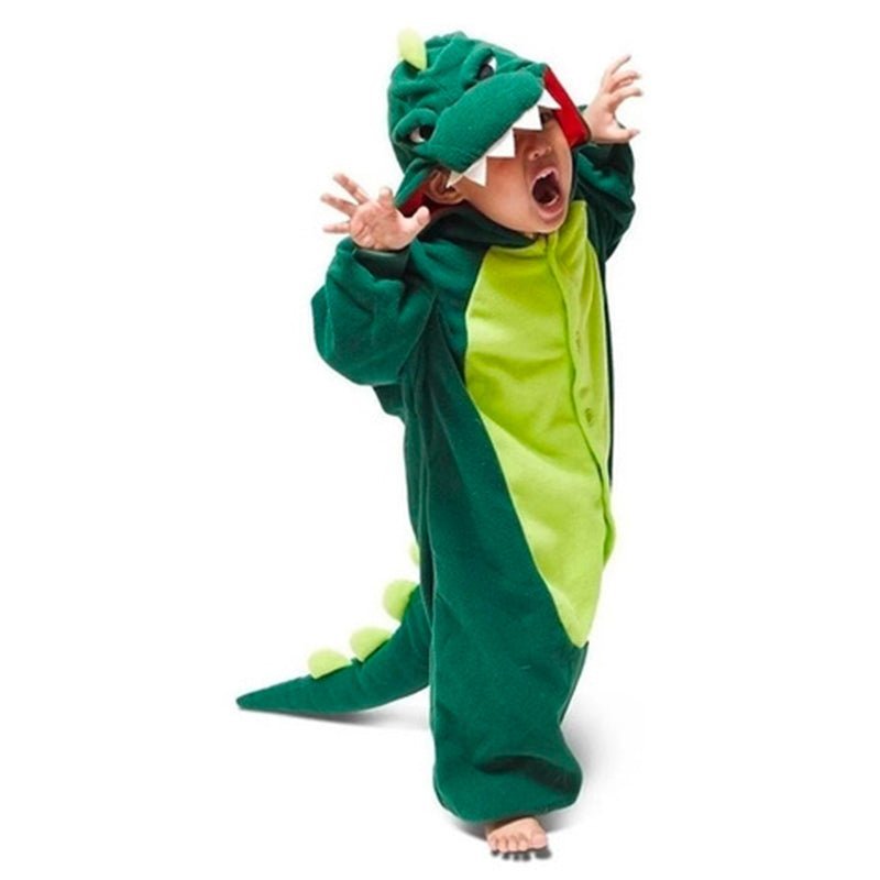 Pijama Dinosaurio Enterizo Kigurumi 3-12 Años LhuaStore – Lhua Store
