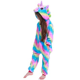 Pijama Ice Cream Multicolor Enterizo Kigurumi 3-12 Años Plush - LhuaStore