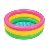 Piscina Inflable Bebe 3 Anillos Acolchada - LhuaStore