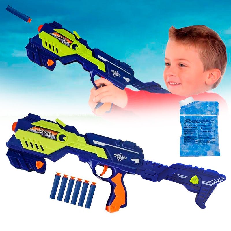 Juguete de pistola metralleta de hidrogel para niños pequeña