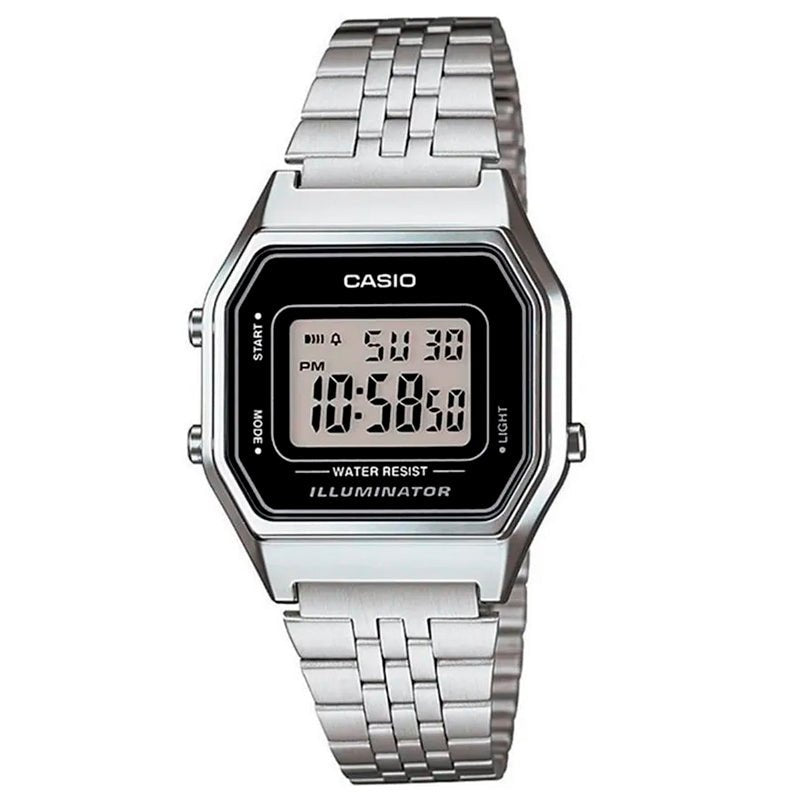 Reloj Mujer Casio La680wa-1 Plateado Digital - LhuaStore – Lhua Store