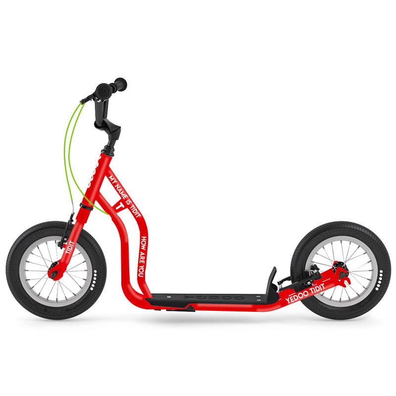 Scooter Bicicleta Yedoo Tidit Red Aro 12 Niños - LhuaStore – Lhua Store