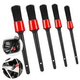 Set 5 Brochas Cepillos Limpieza Detallada Detailing Auto - LhuaStore