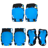 Set De Protección Azul Niños Codera Rodillera Muñequera - LhuaStore