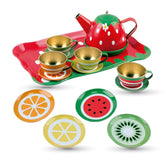 Set De Tacitas Frutas 14pcs Con 16 Accesorios Juego De Té Para Niñas - LhuaStore