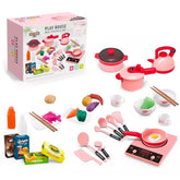 Set Ollas De Camping Con Luces y Sonido Cocina Juguete Rosado - Lhua Store