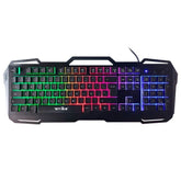 Teclado Gamer Weibo Wb-539 Retroiluminado Negro - LhuaStore
