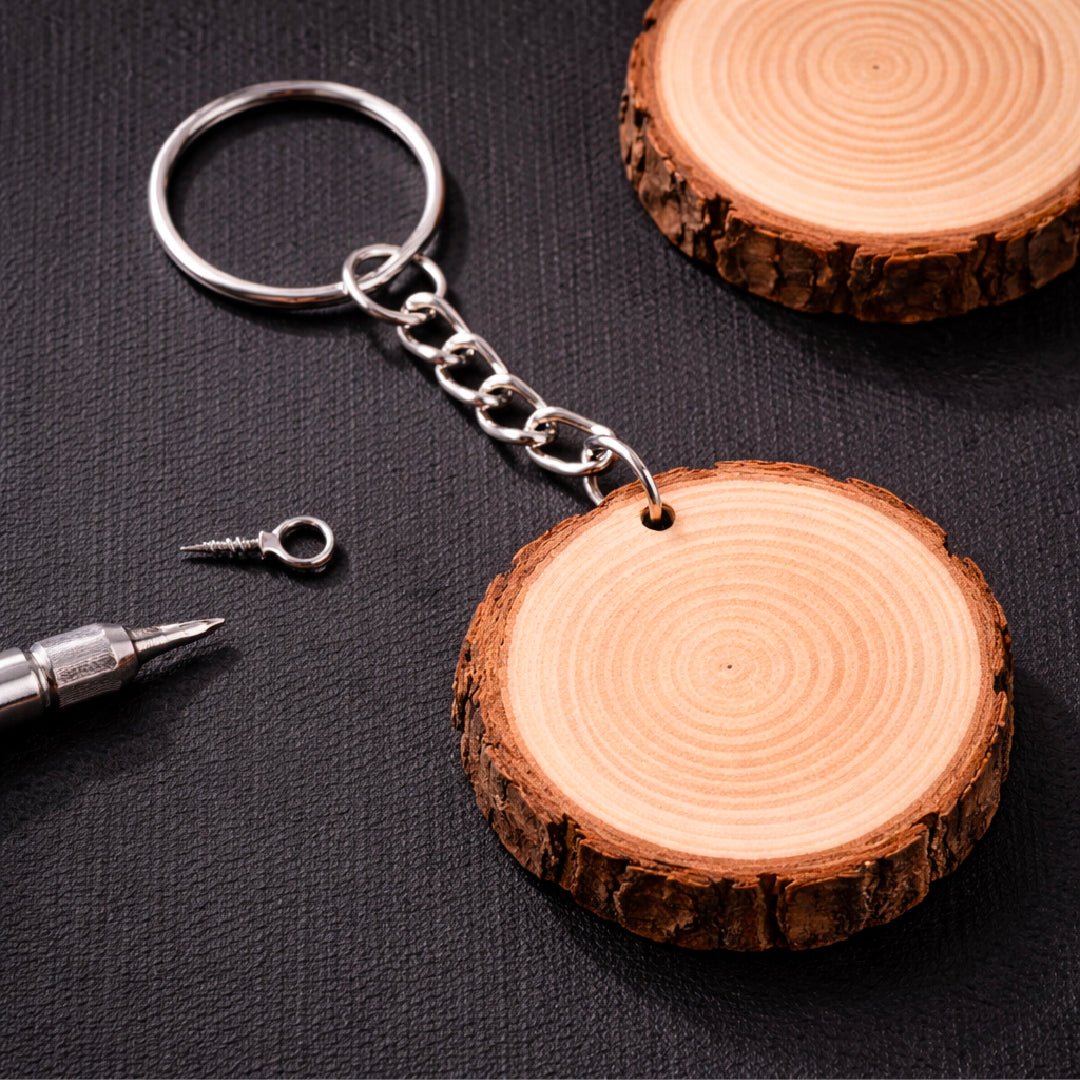 100 Argolla Llavero 24mm + Cadena + Unión + Cancamo Tornillo - Lhua Store